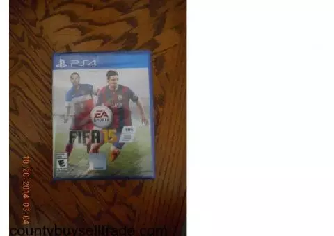 FIFA 2015 for Playstation 4 BRAND NEW FACTORY SEALED